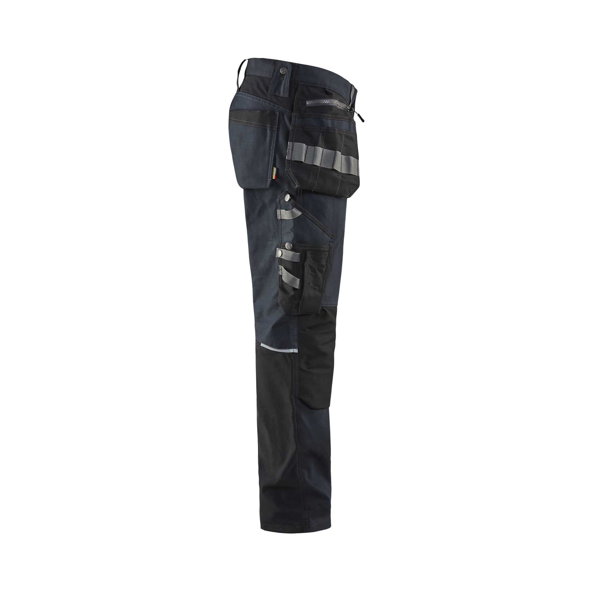 BLAKLADER 15991343 | Craftsman trousers with stretch Work Trousers Men - canvas fabric